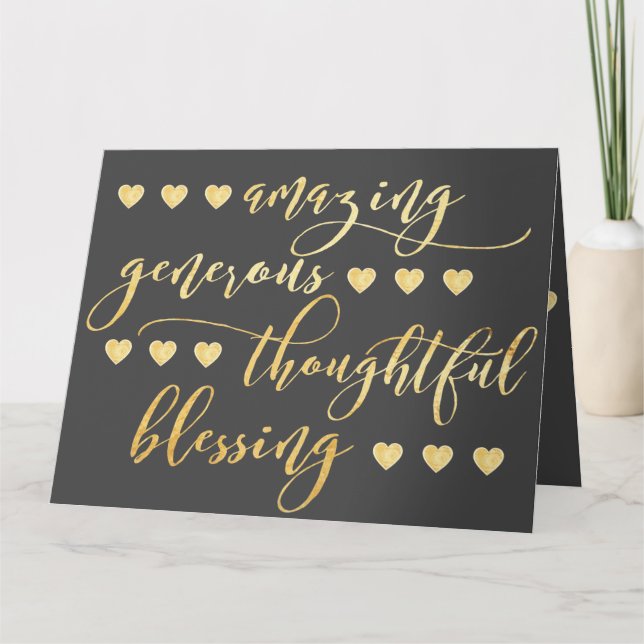 Tack! Tack Kort (Framsida)