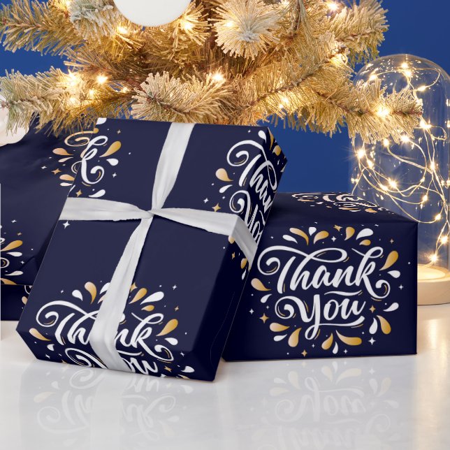 Tack, tack, textkonst, presentpapper (Helgdagar)