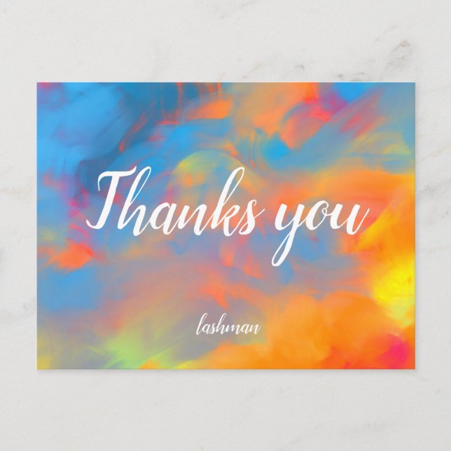 Tack tack vykort (Framsida)