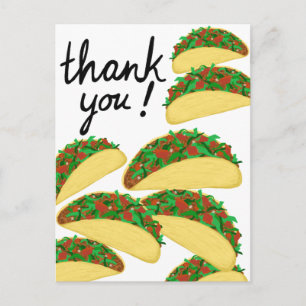 TACK! Taco Lavin Godis Vykort