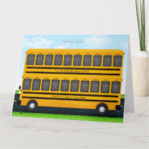 Tack Teacher Gult School Buss 20 Foton