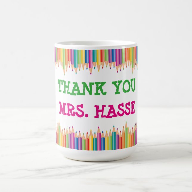 tack Teacher Kaffemugg (Center)