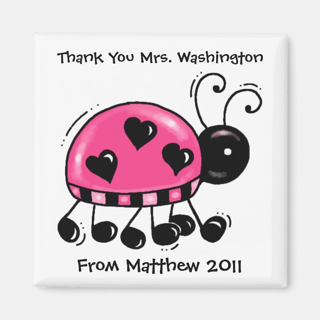 Tack Teacher Magnet - SRF (Framsidan)