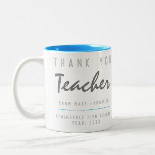Tack Teacher Två-Tonad Mugg