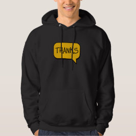 tack text hoodie