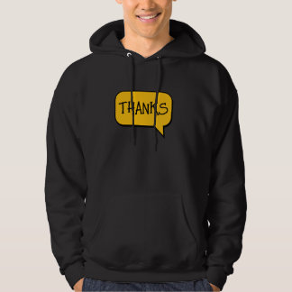 tack text hoodie