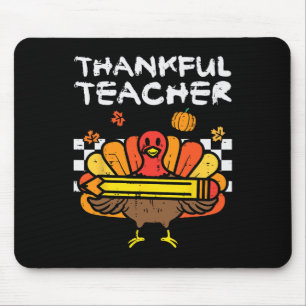 Tack, Thanksgiving för lärare Turkiet Retro Fall W Musmatta