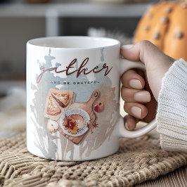 Tack Thansgiving Gathering Kaffemugg