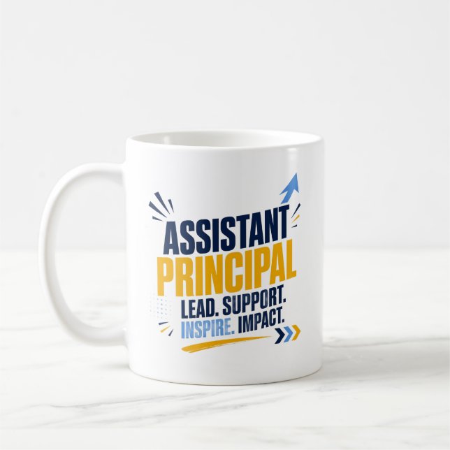 Tack till assisterande rektor kaffemugg (Vänster)