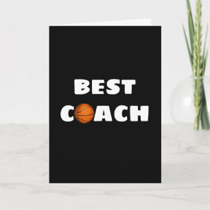 Tack till Basketball Coach Kort