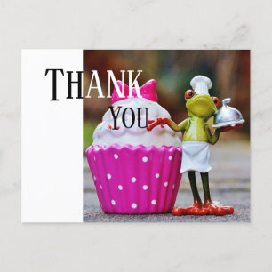 Tack till cateringen vykort