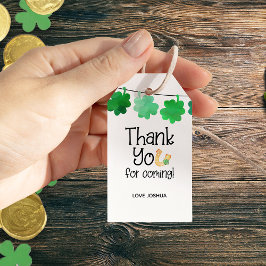 Tack till Comcky Irish Shamrock Presentetikett