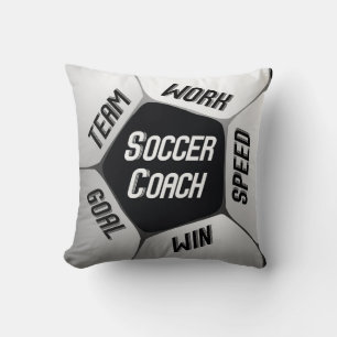 Tack till fotbollscachen Boll Kudde