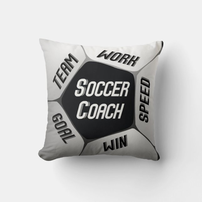 Tack till fotbollscachen Boll Kudde (Framsida)