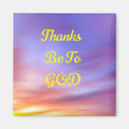 Tack till GOD Magnet