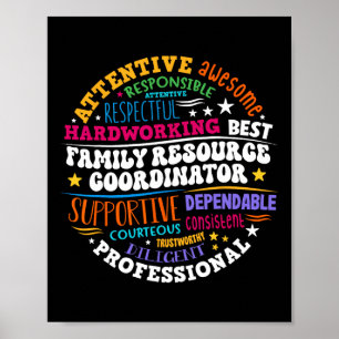 Tack till Groovy Family Resource Koordinator Poster