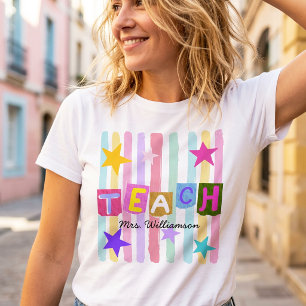 Tack till läraren Present till lärare Modern T Shirt