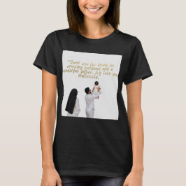 Tack till make och far t shirt