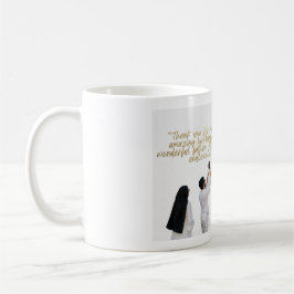 Tack till man och far kaffemugg