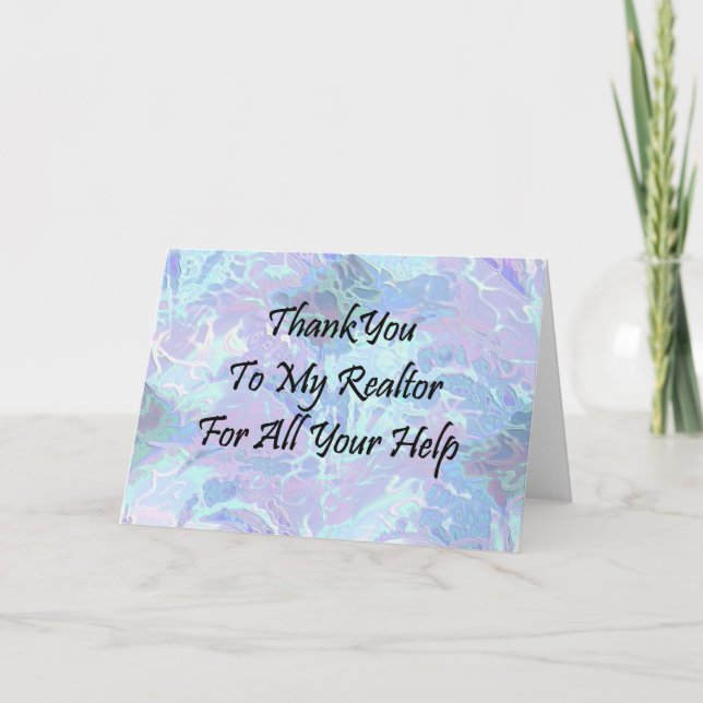 Tack till min återförsäljare för all din hjälp kort (Framsida)