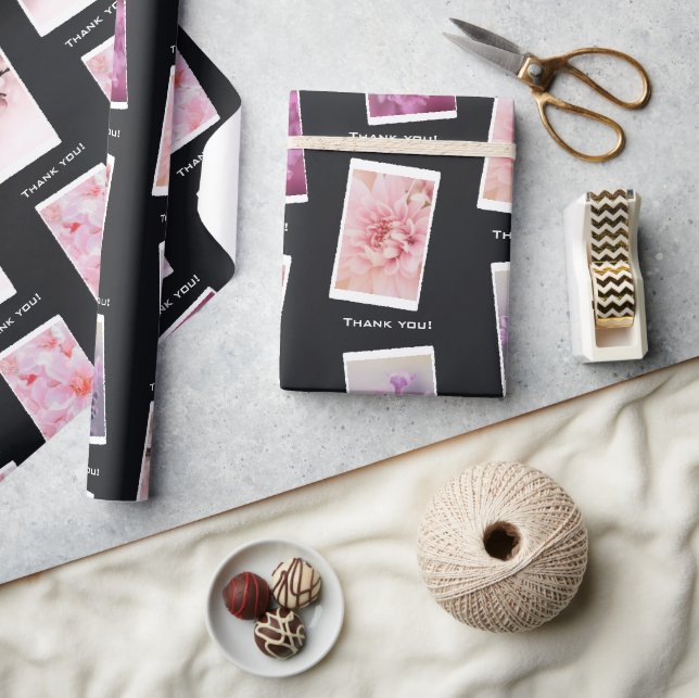 Tack till professionell fotograf! presentpapper (Hantverk)