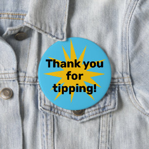 Tack till Tipping! Starburst Knapp