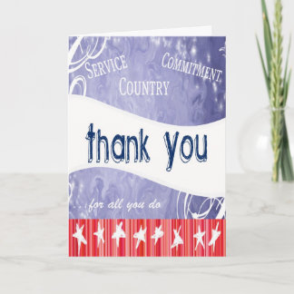 Tack till våra trupper