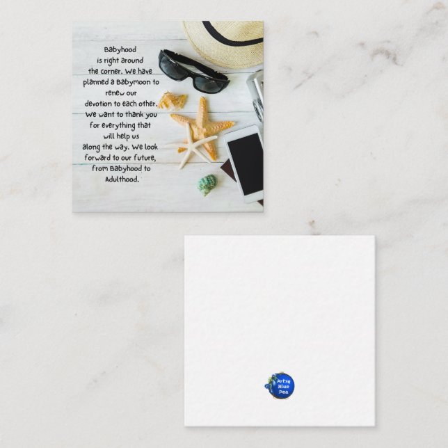 Tack Tilläggskort (Fram/baksida)