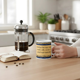 Tack tillhör kvar | Inspirerande bekräftelse Jumbo Mugg