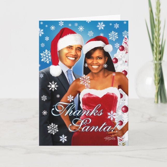 Tack, Tomte! Julkort Helgkort (Framsida)