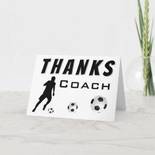 Tack Tränare Fotbollsspelare Tackkort
