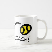 Tack Tränare! Tennis mugg