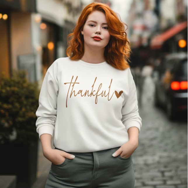 Tack, tröja för kvinnor, Thanksgiving (Christmas gift, Thanksgiving sweater, fall fashion, autumn fashion, women’s sweatshirt, Christmas )