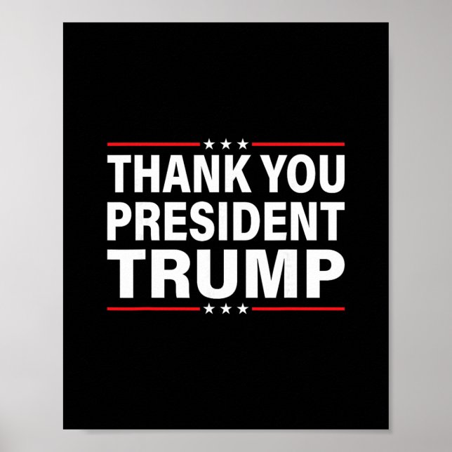 Tack Trump  Poster (Framsidan)