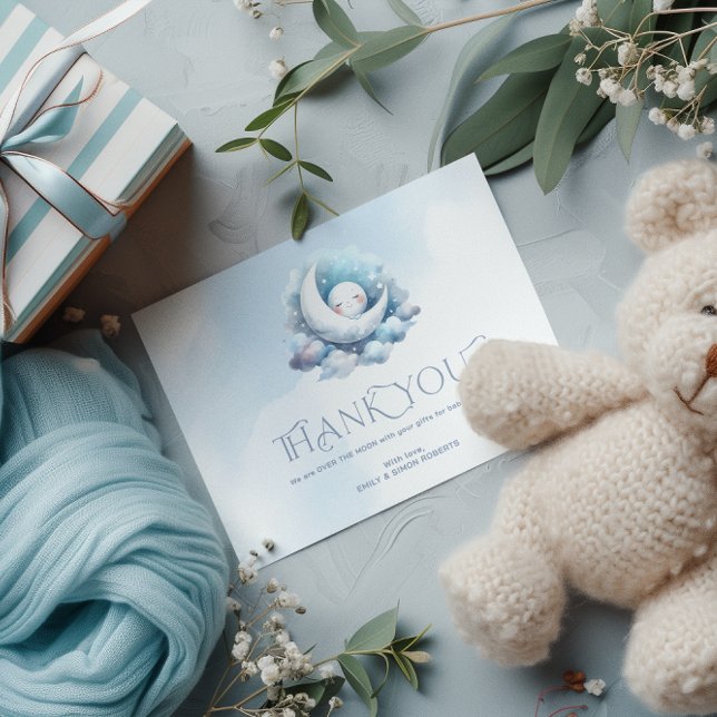 Tack Typografi Crescent Måne (Skapare uppladdad)