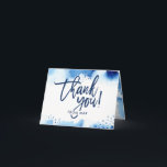 TACK VÄL bar mitzvah modern mörkblå målad Kort<br><div class="desc">av kat massars >>> WWW.SIMPLYSWEETPAPERIE.COM <<<</div>