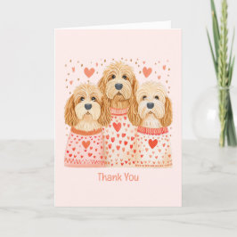 Tack Valentiness Goldendoodle Hundar