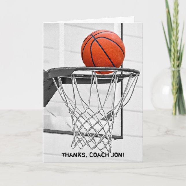 Tack vare Basketball Coach (Framsida)