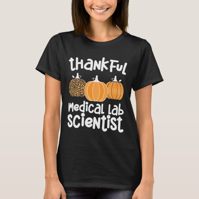 Tack vare den medicinska Thanksgivingen med Med La T Shirt (Framsida)