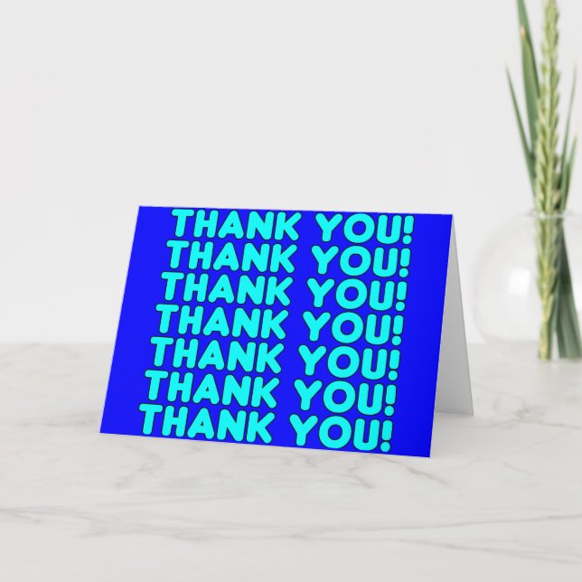 Tack vare hans Coola Boys & Manar Cyan Blue Tack Kort (Framsida)