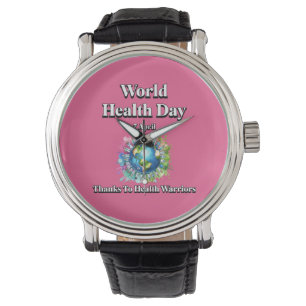 Tack vare Health Warriors. Världshälsodagen Armbandsur