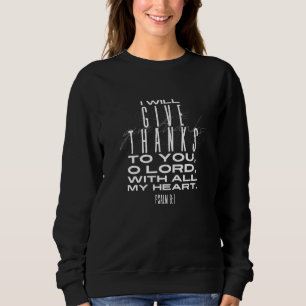 Tack vare Herren av hela mitt hjärta Psalm 91 T Shirt