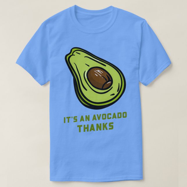 Tack vare Itx27s och Avocado T Shirt (Design framsida)