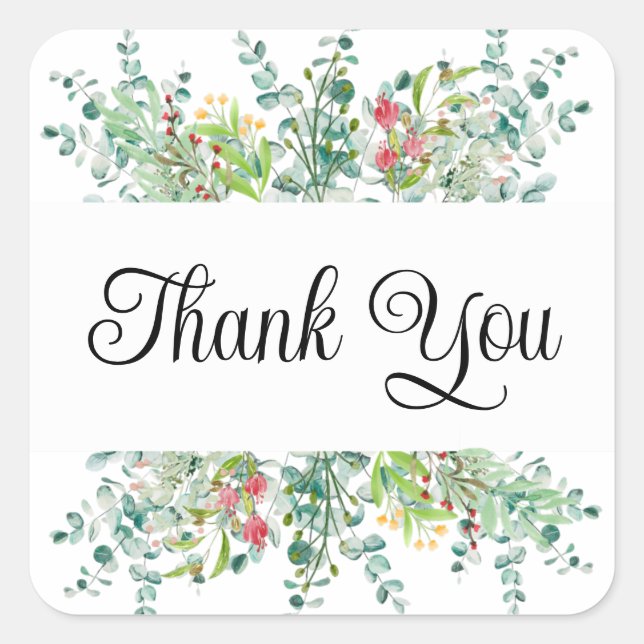 Tack vare klistermärken eller kuvertförseglingar (Framsida)