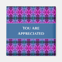 Tack vare Rosa Blue Kaleidoscope