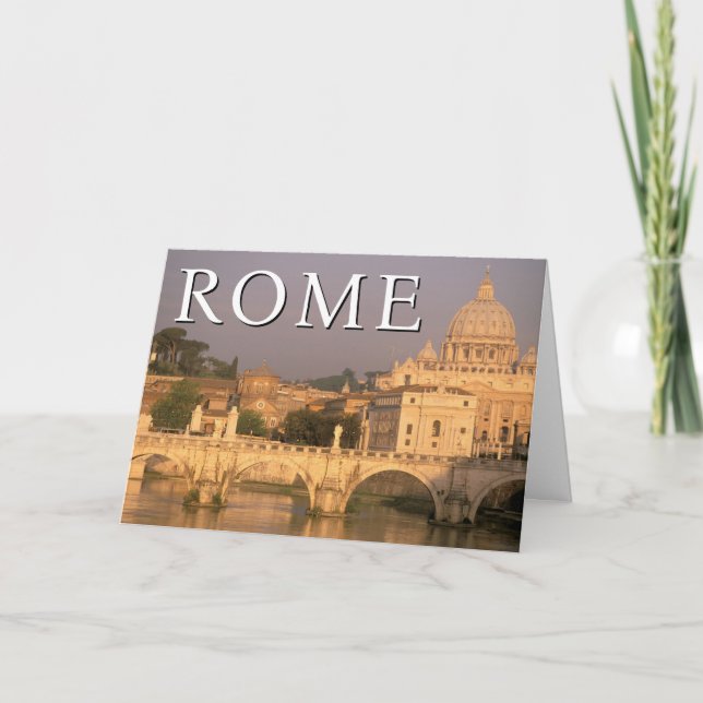 Tack, Vatikanstaten | Italien, Rom Tack Kort (Framsida)