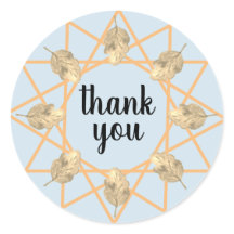 Tack Vattenfärg Botanisk Modern Lövverk