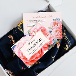 Tack Vattenfärgsunderordnat feminininrabattkort Inbjudningar