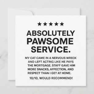 Tack Vet Veterinarian Kort