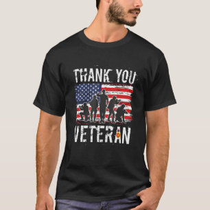 Tack Veteran USA flagga Pride Manar och Women Vet T Shirt